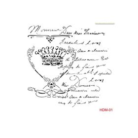Cadence Home Decor HDM-01 Midi Stencil 25x25 cm Boyama Şablonu