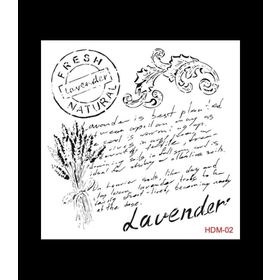 Cadence Home Decor HDM-02 Midi Stencil 25x25 cm Boyama Şablonu
