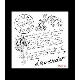 Cadence Home Decor HDM-02 Midi Stencil 25x25 cm Boyama Şablonu