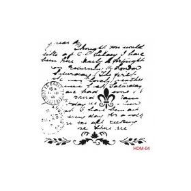 Cadence Home Decor HDM-04 Midi Stencil 25x25 cm Boyama Şablonu
