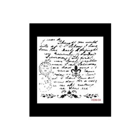 Cadence Home Decor HDM-04 Midi Stencil 25x25 cm Boyama Şablonu