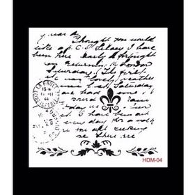 Cadence Home Decor HDM-04 Midi Stencil 25x25 cm Boyama Şablonu