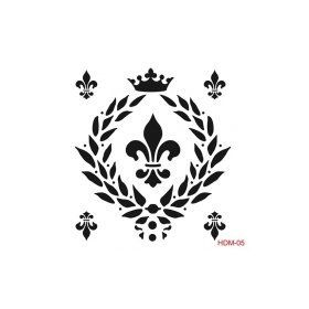 Cadence Home Decor HDM-05 Midi Stencil 25x25 cm Boyama Şablonu
