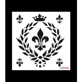 Cadence Home Decor HDM-05 Midi Stencil 25x25 cm Boyama Şablonu