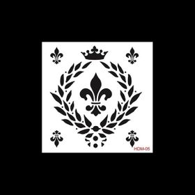 Cadence Home Decor HDM-05 Midi Stencil 25x25 cm Boyama Şablonu