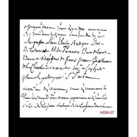 Cadence Home Decor HDM-07 Midi Stencil 25x25 cm Boyama Şablonu