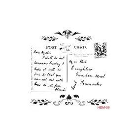 Cadence Home Decor HDM-09 Midi Stencil 25x25 cm Boyama Şablonu