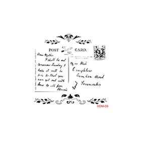 Cadence Home Decor HDM-09 Midi Stencil 25x25 cm Boyama Şablonu