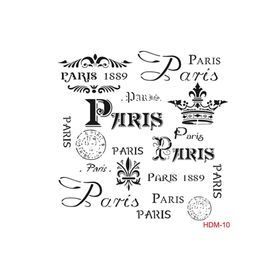Cadence Home Decor HDM-10 Midi Stencil 25x25 cm Boyama Şablonu