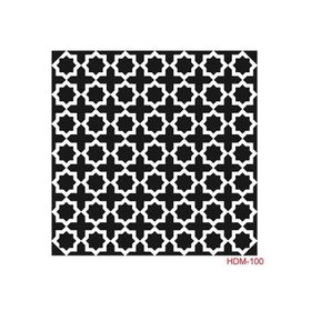 Cadence Home Decor HDM-100 Midi Stencil 25x25 cm Boyama Şablonu