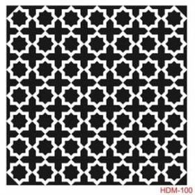 Cadence Home Decor HDM-100 Midi Stencil 25x25 cm Boyama Şablonu