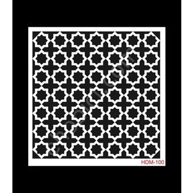 Cadence Home Decor HDM-100 Midi Stencil 25x25 cm Boyama Şablonu