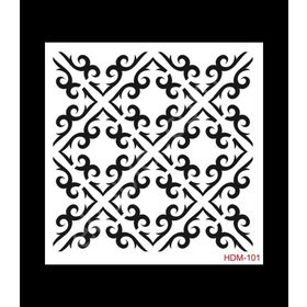 Cadence Home Decor HDM-101 Midi Stencil 25x25 cm Boyama Şablonu