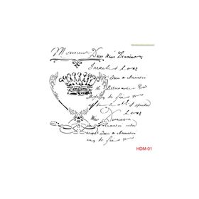 Cadence Home Decor HDM-101 Midi Stencil 25x25 cm Boyama Şablonu