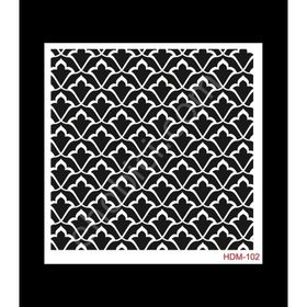 Cadence Home Decor HDM-102 Midi Stencil 25x25 cm Boyama Şablonu