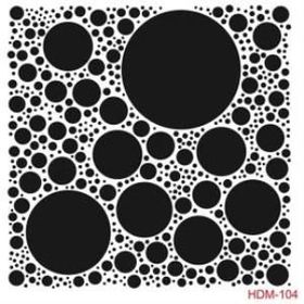 Cadence Home Decor HDM-104 Midi Stencil 25x25 cm Boyama Şablonu