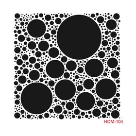 Cadence Home Decor HDM-104 Midi Stencil 25x25 cm Boyama Şablonu