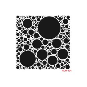Cadence Home Decor HDM-104 Midi Stencil 25x25 cm Boyama Şablonu