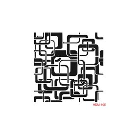Cadence Home Decor HDM-105 Midi Stencil 25x25 cm Boyama Şablonu