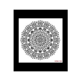 Cadence Home Decor HDM-109 Midi Stencil 25x25 cm Boyama Şablonu