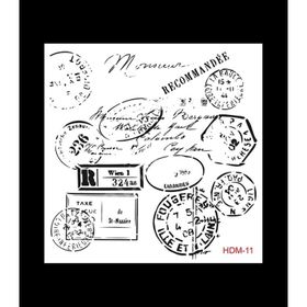 Cadence Home Decor HDM-11 Midi Stencil 25x25 cm Boyama Şablonu