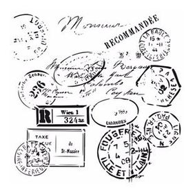 Cadence Home Decor HDM-11 Midi Stencil 25x25 cm Boyama Şablonu