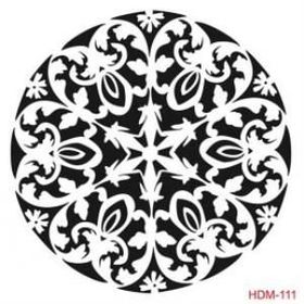 Cadence Home Decor HDM-111 Midi Stencil 25x25 cm Boyama Şablonu