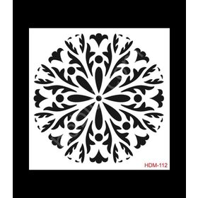 Cadence Home Decor HDM-112 Midi Stencil 25x25 cm Boyama Şablonu