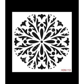 Cadence Home Decor HDM-112 Midi Stencil 25x25 cm Boyama Şablonu