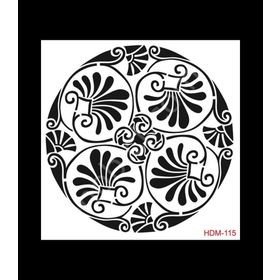 Cadence Home Decor HDM-115 Midi Stencil 25x25 cm Boyama Şablonu