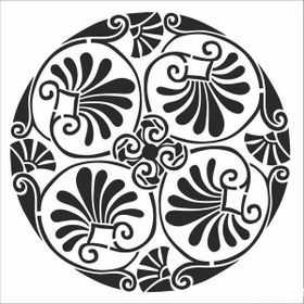 Cadence Home Decor HDM-115 Midi Stencil 25x25 cm Boyama Şablonu