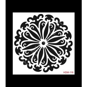Cadence Home Decor HDM-116 Midi Stencil 25x25 cm Boyama Şablonu