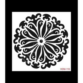 Cadence Home Decor HDM-116 Midi Stencil 25x25 cm Boyama Şablonu