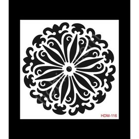 Cadence Home Decor HDM-116 Midi Stencil 25x25 cm Boyama Şablonu