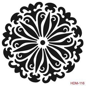 Cadence Home Decor HDM-116 Midi Stencil 25x25 cm Boyama Şablonu