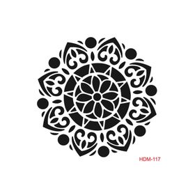 Cadence Home Decor HDM-117 Midi Stencil 25x25 cm Boyama Şablonu