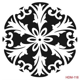 Cadence Home Decor HDM-118 Midi Stencil 25x25 cm Boyama Şablonu