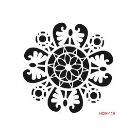 Cadence Home Decor HDM-119 Midi Stencil 25x25 cm Boyama Şablonu