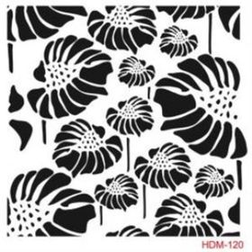 Cadence Home Decor HDM-120 Midi Stencil 25x25 cm Boyama Şablonu