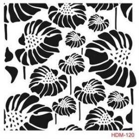 Cadence Home Decor HDM-120 Midi Stencil 25x25 cm Boyama Şablonu
