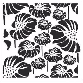 Cadence Home Decor HDM-120 Midi Stencil 25x25 cm Boyama Şablonu