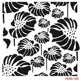 Cadence Home Decor HDM-120 Midi Stencil 25x25 cm Boyama Şablonu