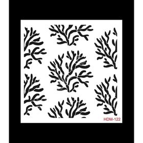 Cadence Home Decor HDM-122 Midi Stencil 25x25 cm Boyama Şablonu