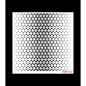 Cadence Home Decor HDM-123 Midi Stencil 25x25 cm Boyama Şablonu