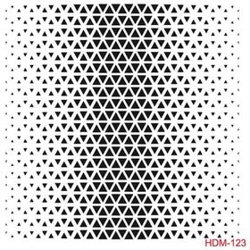 Cadence Home Decor HDM-123 Midi Stencil 25x25 cm Boyama Şablonu