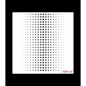 Cadence Home Decor HDM-125 Midi Stencil 25x25 cm Boyama Şablonu