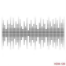Cadence Home Decor HDM-126 Midi Stencil 25x25 cm Boyama Şablonu