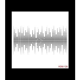Cadence Home Decor HDM-126 Midi Stencil 25x25 cm Boyama Şablonu