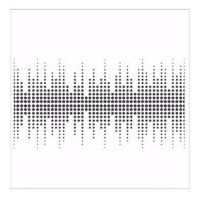 Cadence Home Decor HDM-126 Midi Stencil 25x25 cm Boyama Şablonu