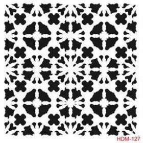 Cadence Home Decor HDM-127 Midi Stencil 25x25 cm Boyama Şablonu